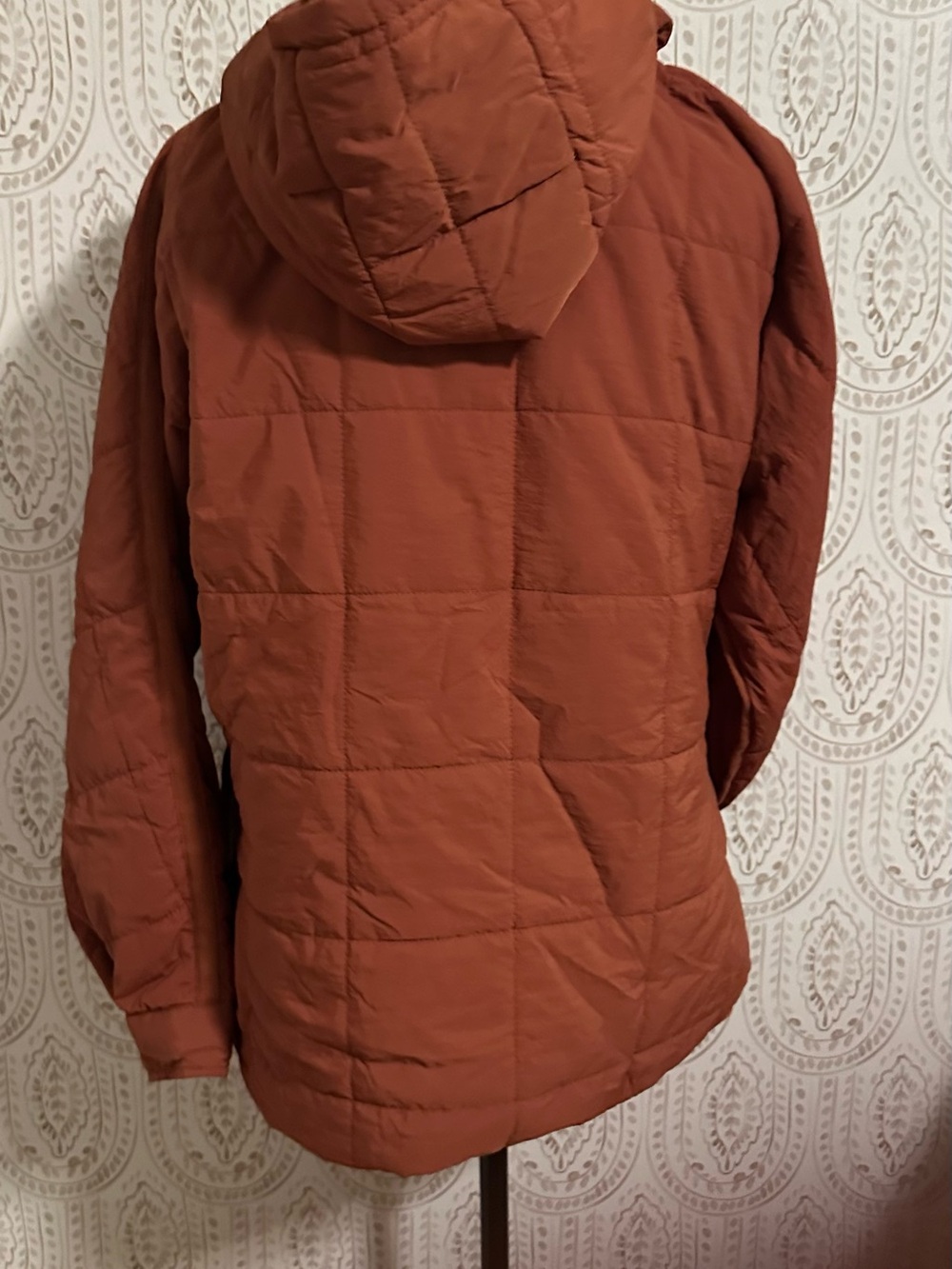 Quilted PulloverJacket - Rust - Picture 3 of 5